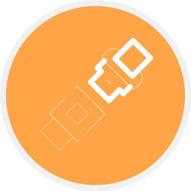 vektör lcd simgesi illüstrasyonu