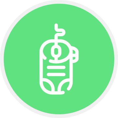 Robot simgesinin vektör illüstrasyonu