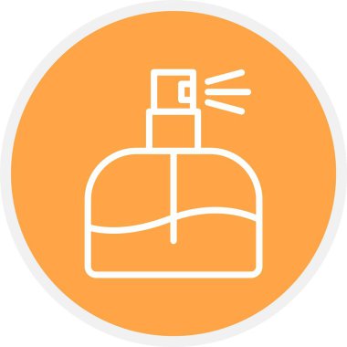 vektör parfüm simgesi, vektör illüstrasyonu