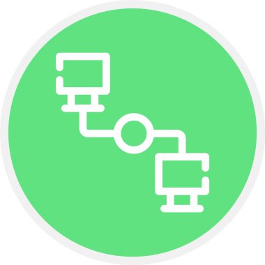 ağ bağlantısı simgesi, basit biçim