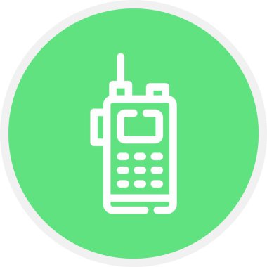 İllüstrasyon Walkie talkie Simgesi