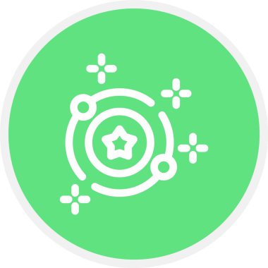 Yıldız. Web simgesi basit illüstrasyon