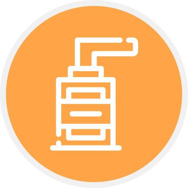 Modern simgenin vektör illüstrasyonu