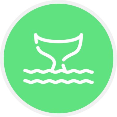 Su. Web simgesi vektör illüstrasyonu