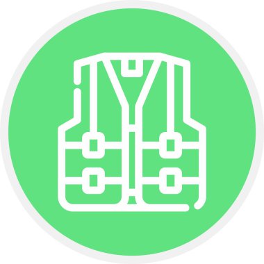 Eşsiz kemer kemer vektör simgesi