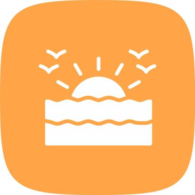 Vektör yiyecek ve sağlık simgesi