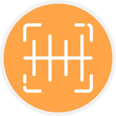 barkod vektör çizgisi simgesi