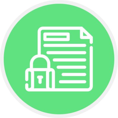 vektör belgesi web simgesi