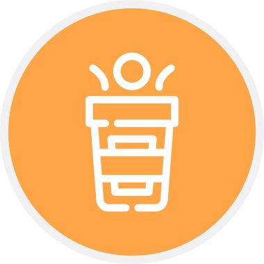 vektör bin ico, vektör illüstrasyonu