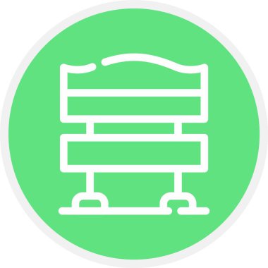 eşsiz sepet vektör çizgisi simgesi