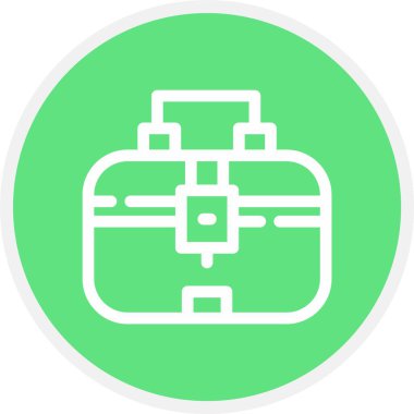 vektör çantası ico, vektör illüstrasyonu