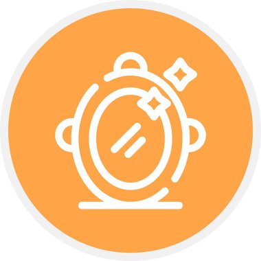 Alarm saat simgesi vektör illüstrasyonu