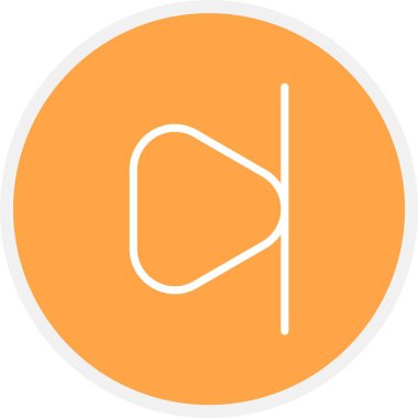 Modern simgenin vektör illüstrasyonu