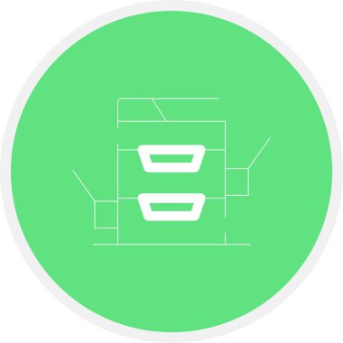 seo modern simgesinin vektör illüstrasyonu