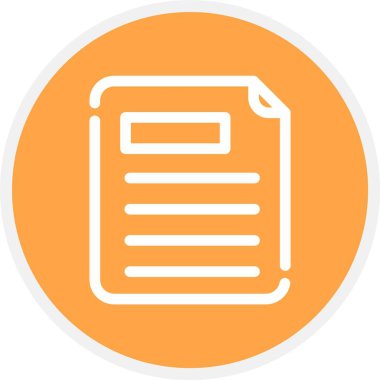 Vektör Belgesi Ico, vektör illüstrasyonu