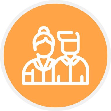 vektör doktor simgesi illüstrasyonu