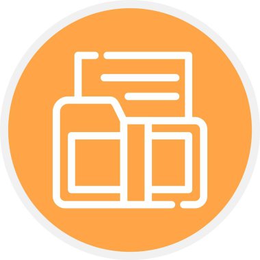 unique book vector line icon