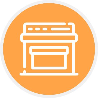 Modern simgenin vektör illüstrasyonu