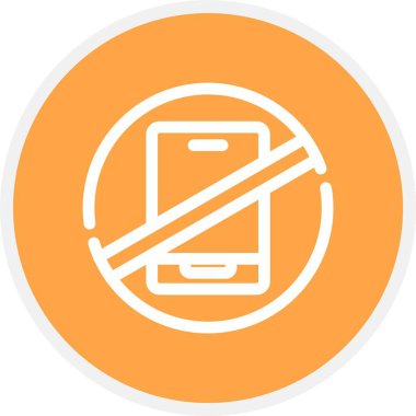 cep telefonu ikonu vektör illüstrasyonu