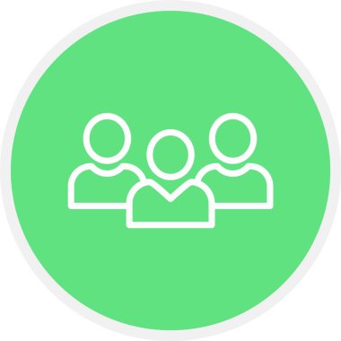 İş simgesinin vektör illüstrasyonu