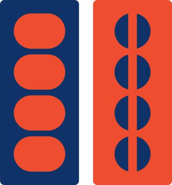 Gıda simgesinin vektör illüstrasyonu