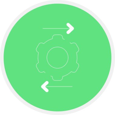 Vektör ayarı Simge illüstrasyonu