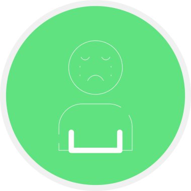 Vektör Avatar Simgesi illüstrasyonu