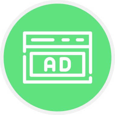 vektör lcd ağ simgesi