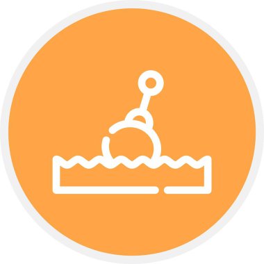 Benzersiz buz vektörü simgesi