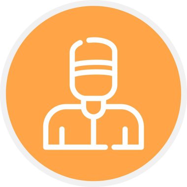 mikrofon düz renk vektörü simgesi