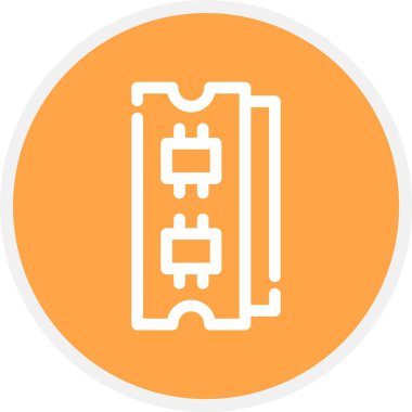 vektör lcd simgesi illüstrasyonu