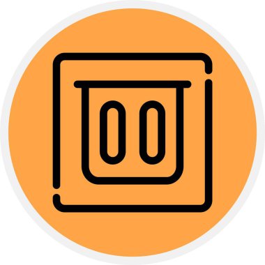 Projeniz için vektör simgesi çizimi