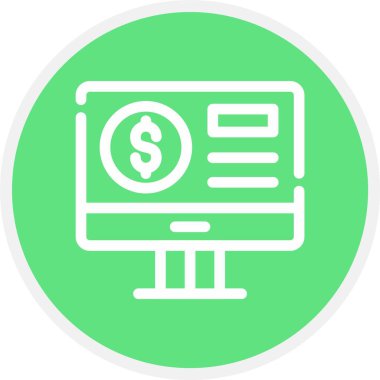 seo modern simgesinin vektör illüstrasyonu