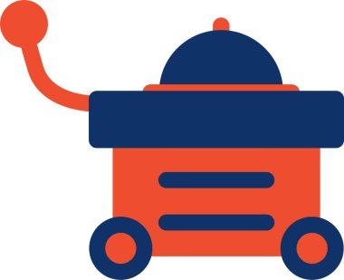 Robot simgesi, vektör çizimi