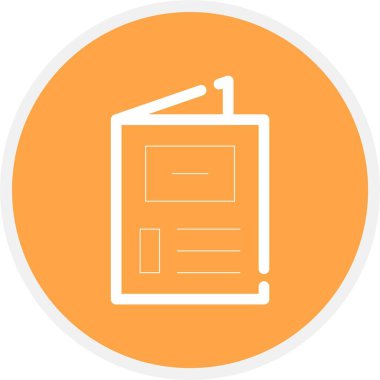 Güzel Kitap vektör satırı simgesi