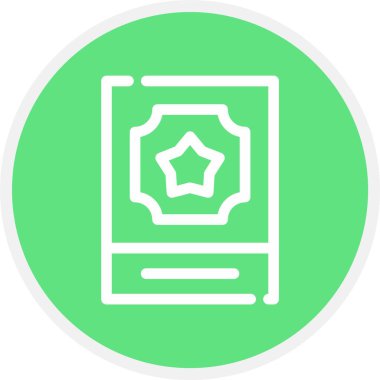 Vektör Defteri Simgesi illüstrasyonu