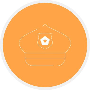 Eşsiz Şapka Vektör Satırı Simgesi