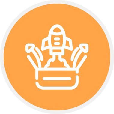 Vektör roket resimleme