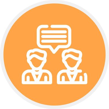 İnsan simgesinin vektör illüstrasyonu