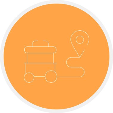 Eşsiz scooter vektör çizgisi simgesi