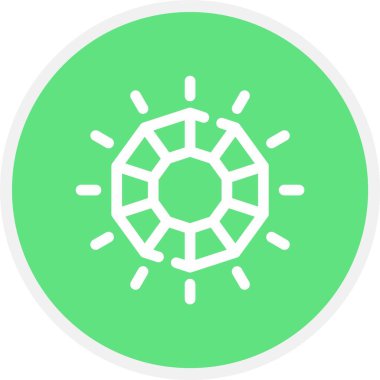 Güneş vektör simge işareti simge vektör çizim kişisel ve ticari kullanım için..