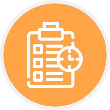 Takvim simgesinin vektör illüstrasyonu