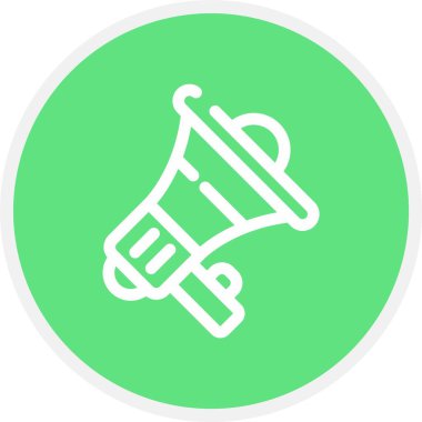 Vektör sözcüsü ico, vektör illüstrasyonu