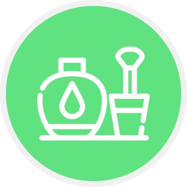 Şişeyle yağ damlası