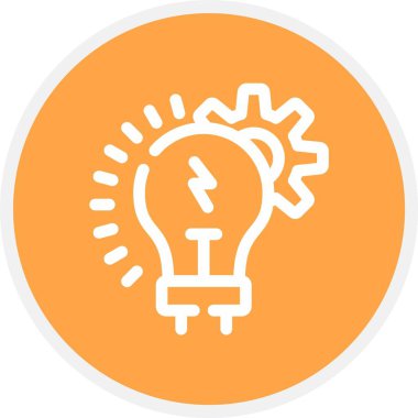 Seo simgesinin vektör illüstrasyonu