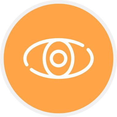 güzel göz vektörü simgesi