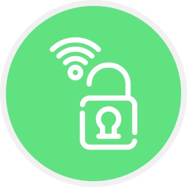 Vektör internet güvenlik simgesi