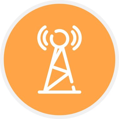 vektör radyo kulesi simgesi