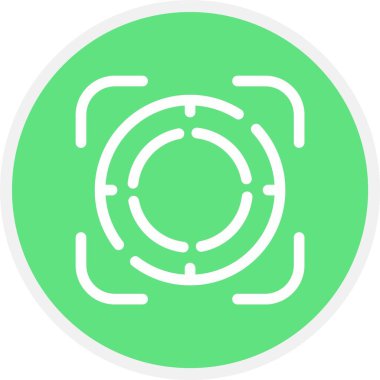 güzel cankurtaran çizgisi vektör simgesi