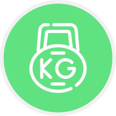 Benzersiz kronometre çizgisi vektör simgesi